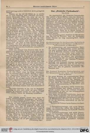 9: Das "Deutsche Farbenbuch"