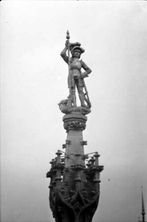 Freiburg: Brunnenfigur