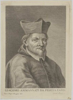 Bildnis des Giacomo Ammannati