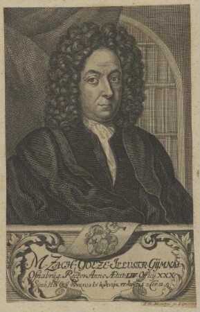 Bildnis des Zacharias Goeze