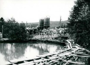 Breitenbach-Talsperre, 1954-1955