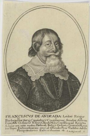 Bildnis des Franciscvs de Andrada Leitaõ