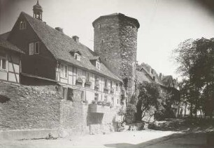 Paderborn, Liboriberg : Paderborn. Wehrturm und Reste der Stadtmauer am Liboriberg