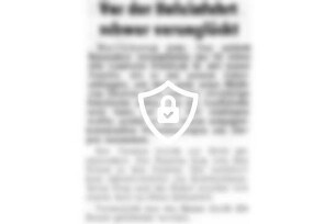Vor der Hofeinfahrt schwer verunglückt