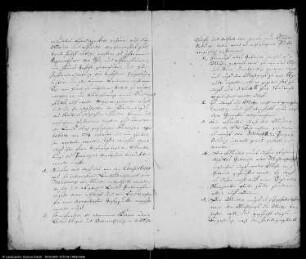 Verschiedene Desideria des Engeren Ausschusses der Landstände