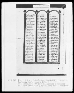 Lektionar aus Salzburg — Capitulare, Folio 341verso
