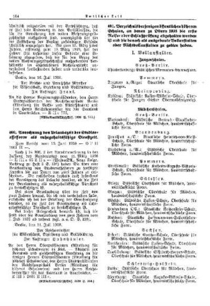 Verzeichnis derjenigen öffentlichen höheren Schulen, an denen zu Ostern 1938 die erste Reife- oder Schlußprüfung abgehalten worden ist und die danach als ausgebaute Vollanstalten oder Nichtvollanstalten zu gelten haben : [Eziehung] ; [Für Preußen] ; [Amtliche Erlasse] ; [Amtlicher Teil]
