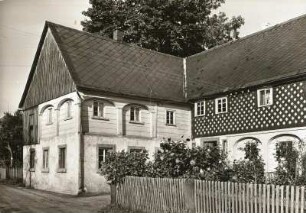Oberoderwitz. Wohnhaus, Dorfstraße 59. Straßenansicht