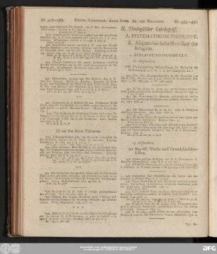 II. Theologischer Lehrbegriff.