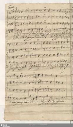 Choral: Ich bin gewiß und strebe drauf