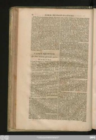 Caput Quintum. De Paena Serpentis spiritualis quarta.