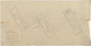 Schneider - Esleben, Paul; Lennestadt - Altenhundem; Gymnasium der Stadt Lennestadt - Grundriss EG; Schnitt