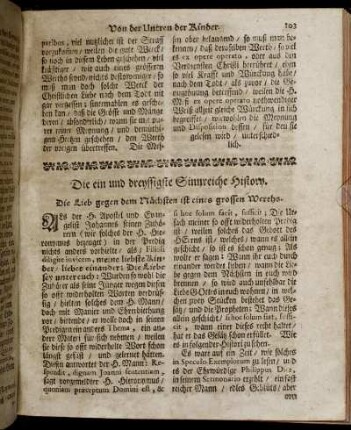 Die ein und dreissigste Sinnreiche History. - Die vierzigste Sinnreiche History.