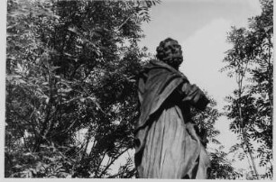 Skulptur des Juda Thaddäus (?) (1708) auf der Karlsbrücke