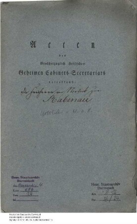 Rabenau, Gottlieb v. Nordeck zur