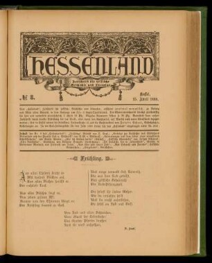 No. 8, 15. April 1888