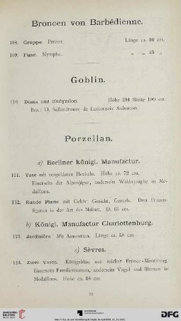 Porzellan (Nr. 111-178)