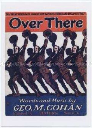 Amerikanisches Musikstück aus dem ersten Weltkrieg (Nachdruck)