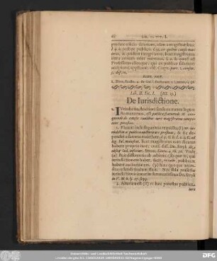 Tit. I. (III. 13.) De Iurisdictione.