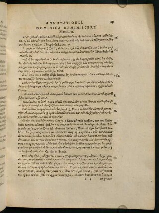 29-39, Dominica Reminiscere Matth. 15 - Feria secunda paschatis Luc. 24
