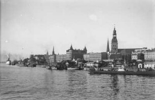Stadtansicht : Blick auf Riga