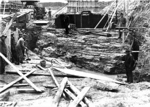 Schleusenbaustelle Randersacker/Main