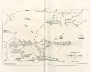 French plan of Bombay Island 1767