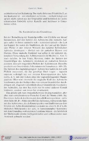 Die Konstruktion des Grundrisses
