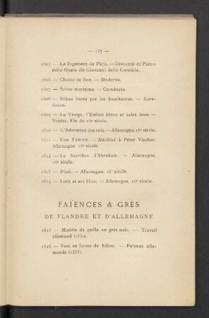 Faïences & grès