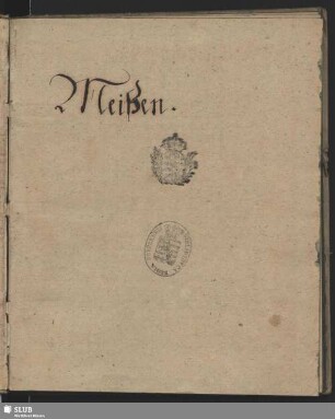 Meißen - Mscr.Dresd.L.334