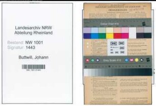 Entnazifizierung Johann Buttwill, geb. 15.03.1891 (Maurer)
