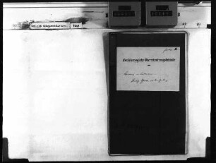 Aushebungs- und Einteilungsschreiben