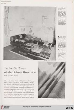 The sensible home-modern interior decoration