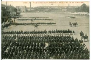 Döbeln. Parademarsch, 11. Infanterie-Regiment No. 139