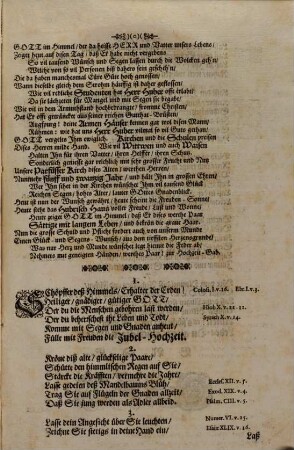 Glückwünschender Jubel-Schall, Auf das Nach Verfliessung fünffzig Jahren widerholte Hochzeitliche Ehren- und Freuden-Fest, Deß ... Herrn, Andreas Hubers, Deß Innern Raths, und hochverdienten ältesten Pflegers, der Evangelischen Pfarrkirchen zu den Parfüssern, Und der ... Frauen, Juliana Huberin, gebohrner Waldreichin, Welches mit Christlich- und Herzlicher Freude begangen worden, in Augspurg den 22. Monats-Tag May, Im Jahr Christi 1674.