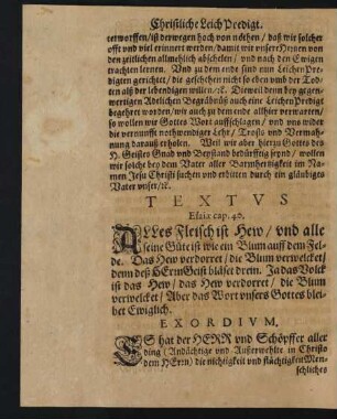 Textus Esaiae cap. 40.