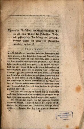 Historisches Archiv der preußischen Provincial-Verfassungen. 4, 4. 1820