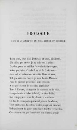 Prologue