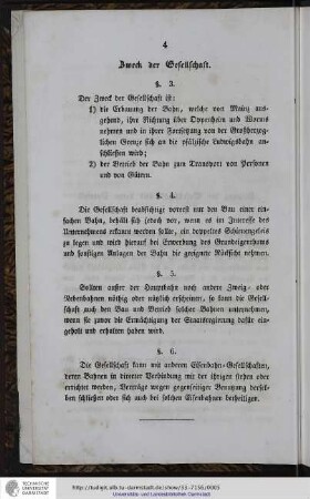 Zweck der Gesellschaft