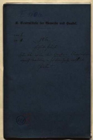 Patent des Rudolf Gerster in Biberach auf eine eigentümliche Anordnung von Fahrfeuerspritzen
