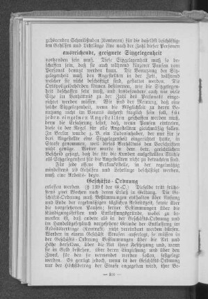 Geschäfts-Ordnung