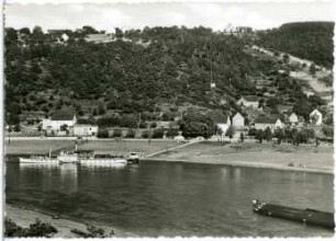 Diesbar. Diesbar und Löbsal - Elbe mit Dampfer
