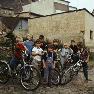 Fahrradgang in der Färbergasse