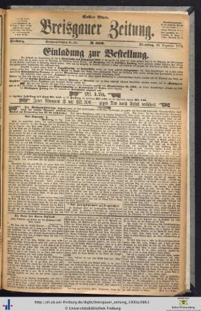 25.12.1900 (Erstes Blatt)