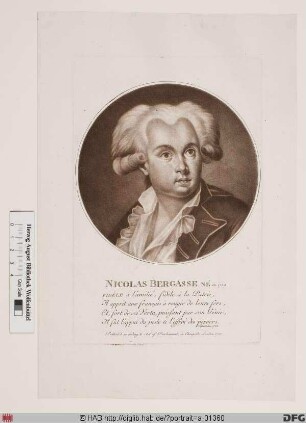 Bildnis Nicolas Bergasse