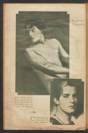 Ramón Novarro - [Fotografías]