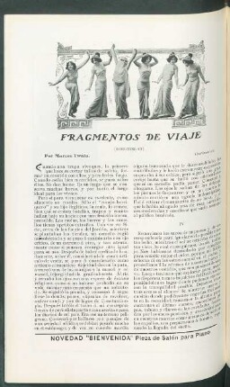 Fragmentos de viaje