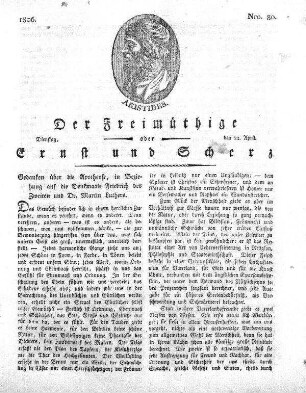 Nro. 80, Dienstag den 22. April 1806