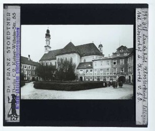 Landshut, Klosterkirche Seligenthal : Außenansicht von SO