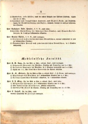 Verzeichnis der Vorlesungen. 1836/37. WH.
